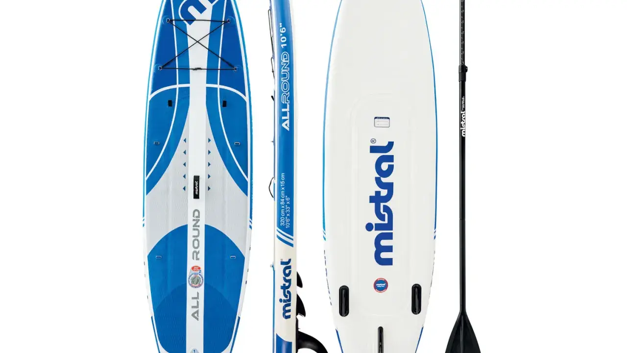 Mistral SUP Allround 10'6" Board mit Paddel. Die Anleitung für dein Wassersport-Abenteuer.