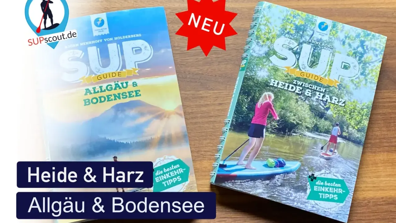 SUP Guides für Heide & Harz und Allgäu & Bodensee. Perfekt für deinen nächsten SUP-Trip in Schleswig-Holstein!