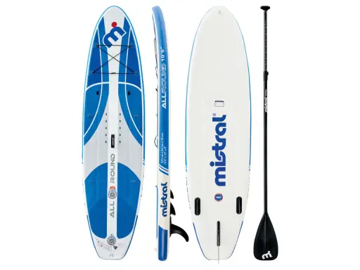 Mistral SUP Allround 10'6" Board mit Paddel. Die Anleitung für dein Wassersport-Abenteuer.